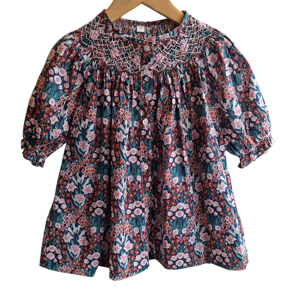 Blouse en Liberty